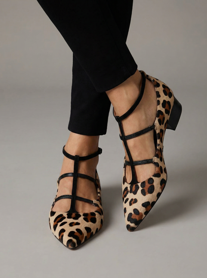 Gioia Ballerina – Animal Print Flats with All-day Comfort