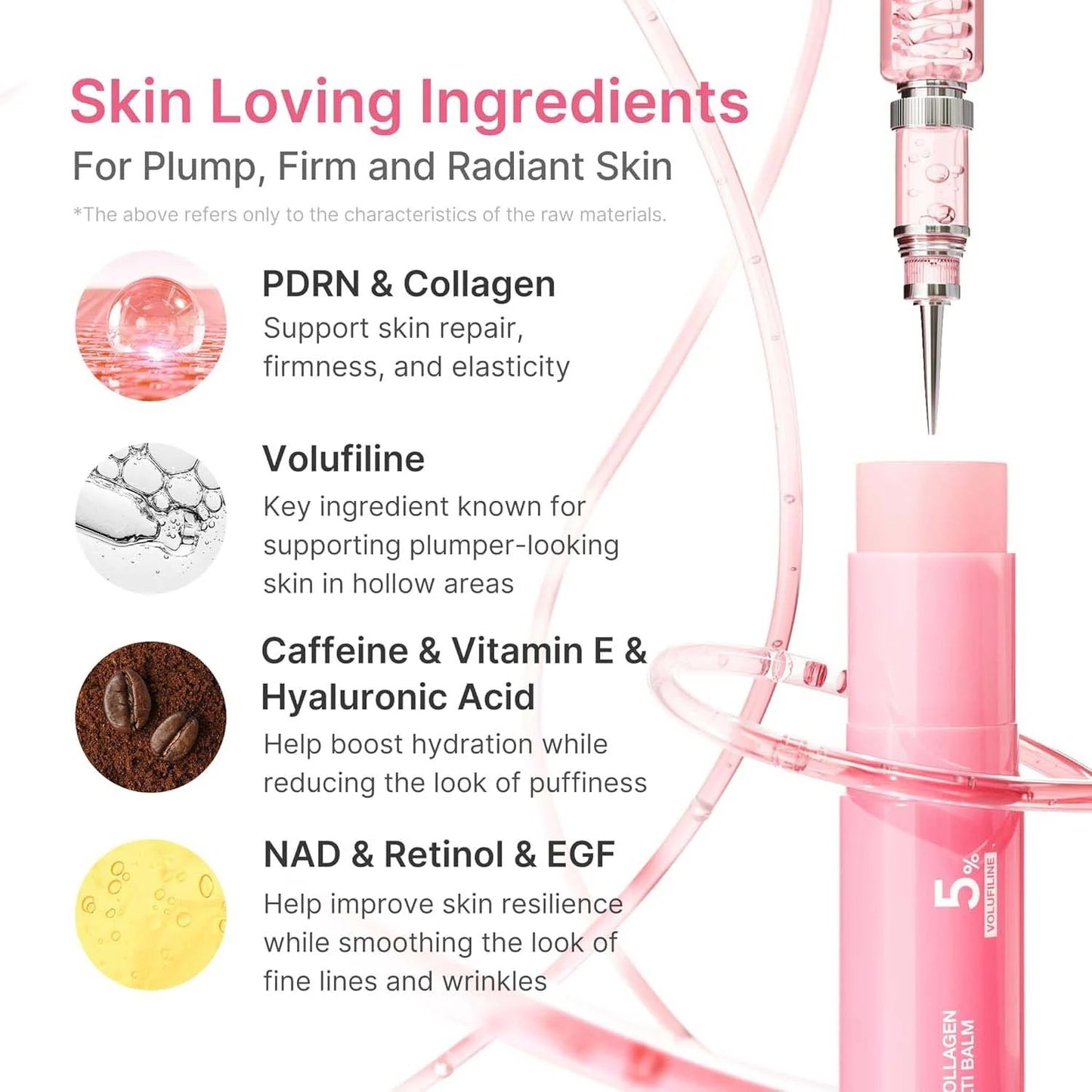 Pink Collagen Plumping Multi Balm for Smoother, Fuller-Looking Skin
